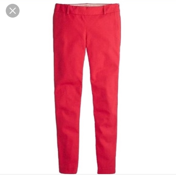 J. Crew Winnie in stretch twill- California Poppy - Picture 2 of 6